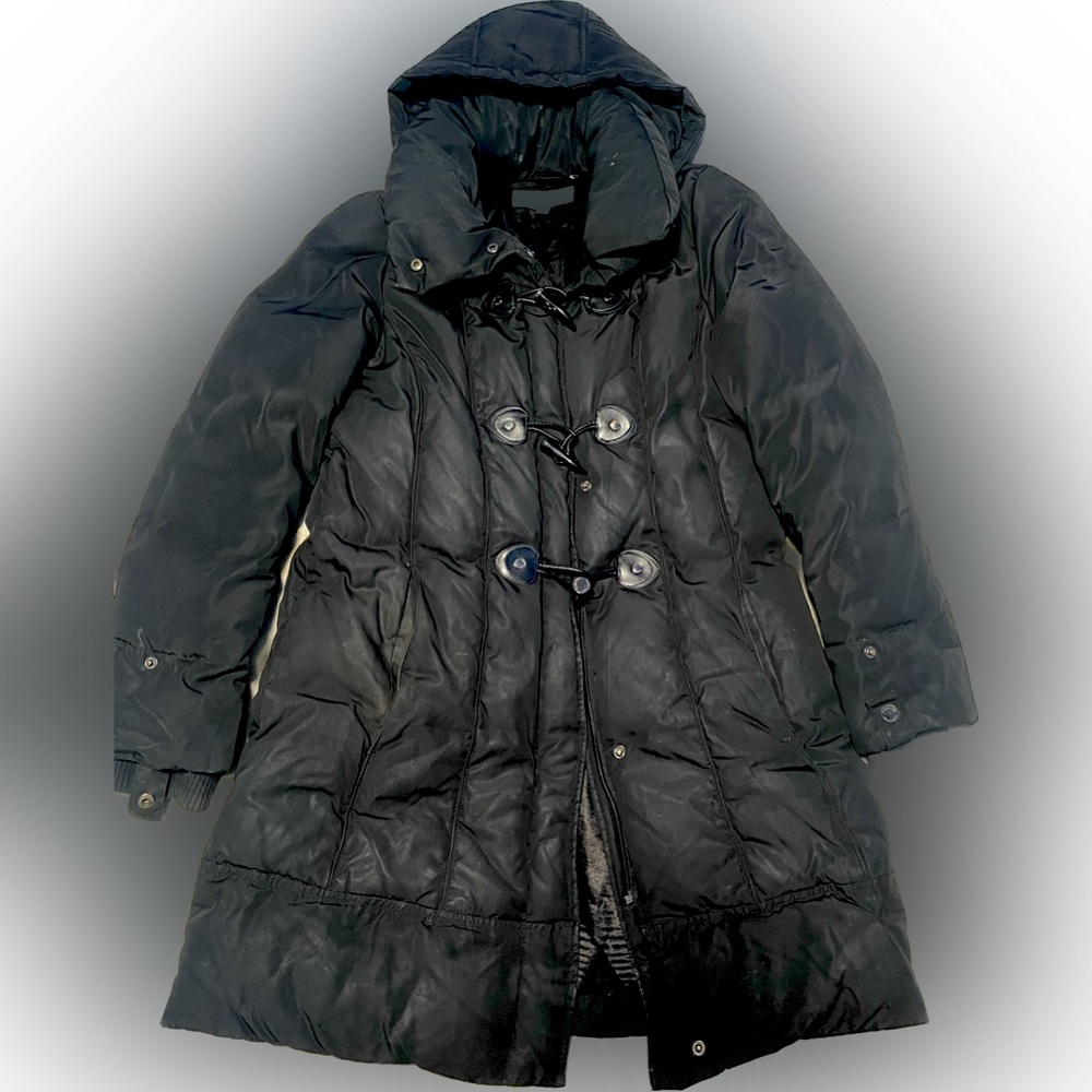 Calvin Klein Used Puffer Black warm winter coat.